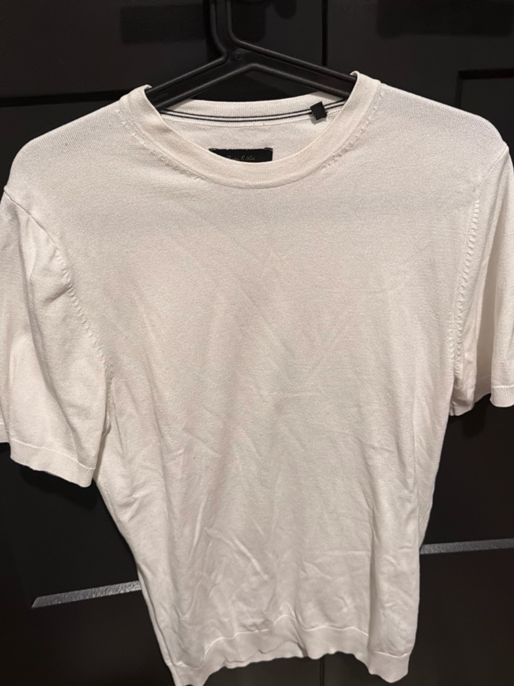 Classic White Crew Neck Men’s Shirt